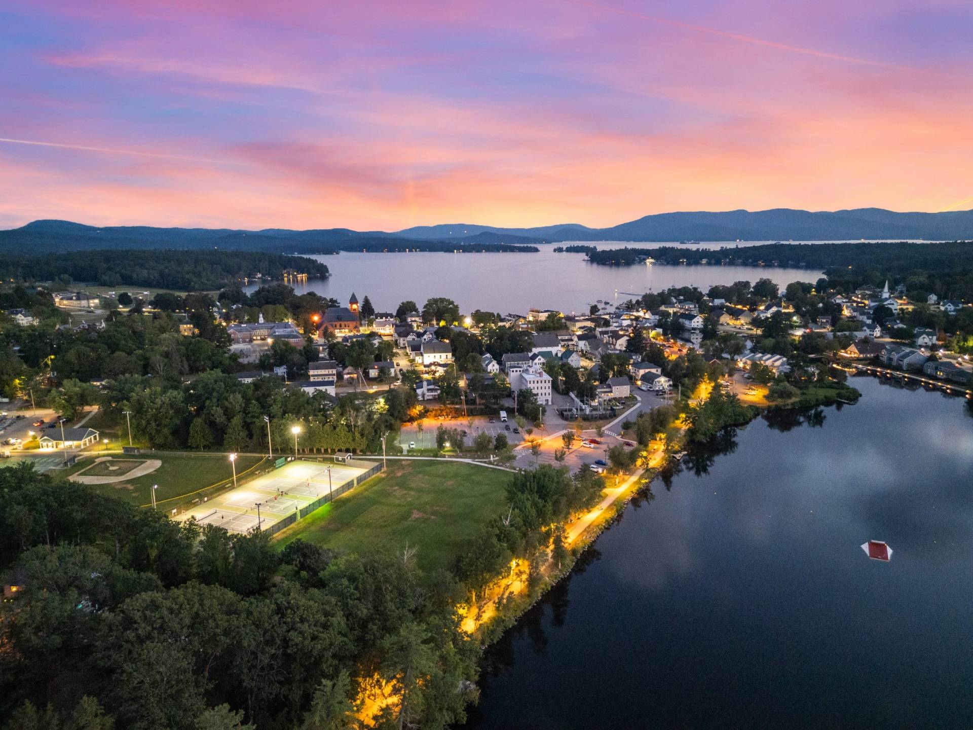 Downtown Wolfeboro New Hampshire